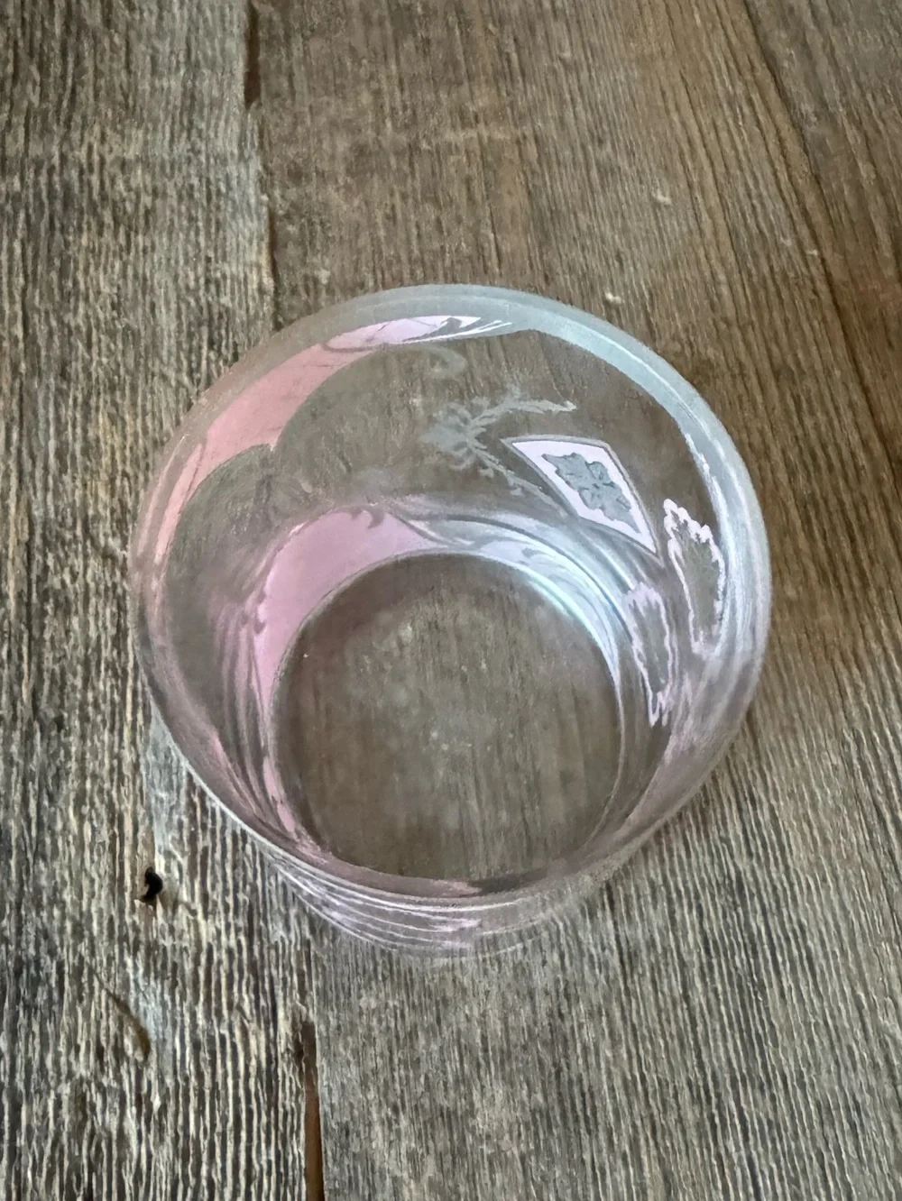 Vintage Culver Valencia lowball glass in a classic Hollywood Regency style